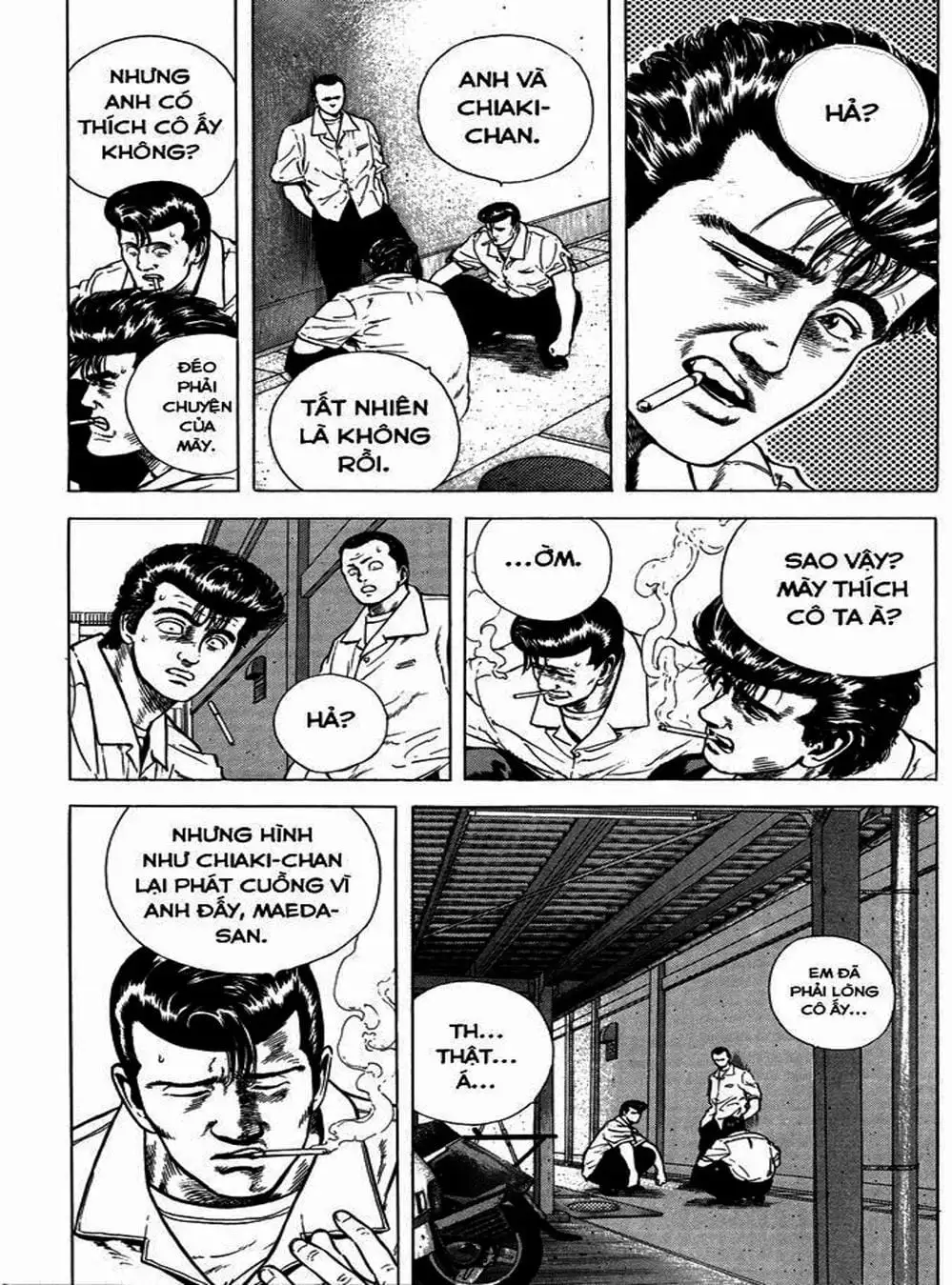 Truyện Tranh Gã Vô Dụng - Rokudenashi Blues trang 7