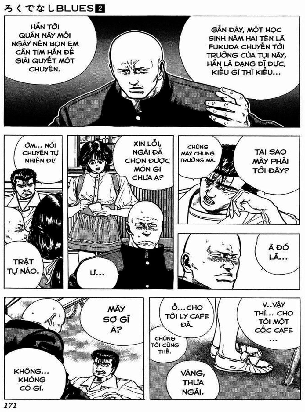Truyện Tranh Gã Vô Dụng - Rokudenashi Blues trang 7
