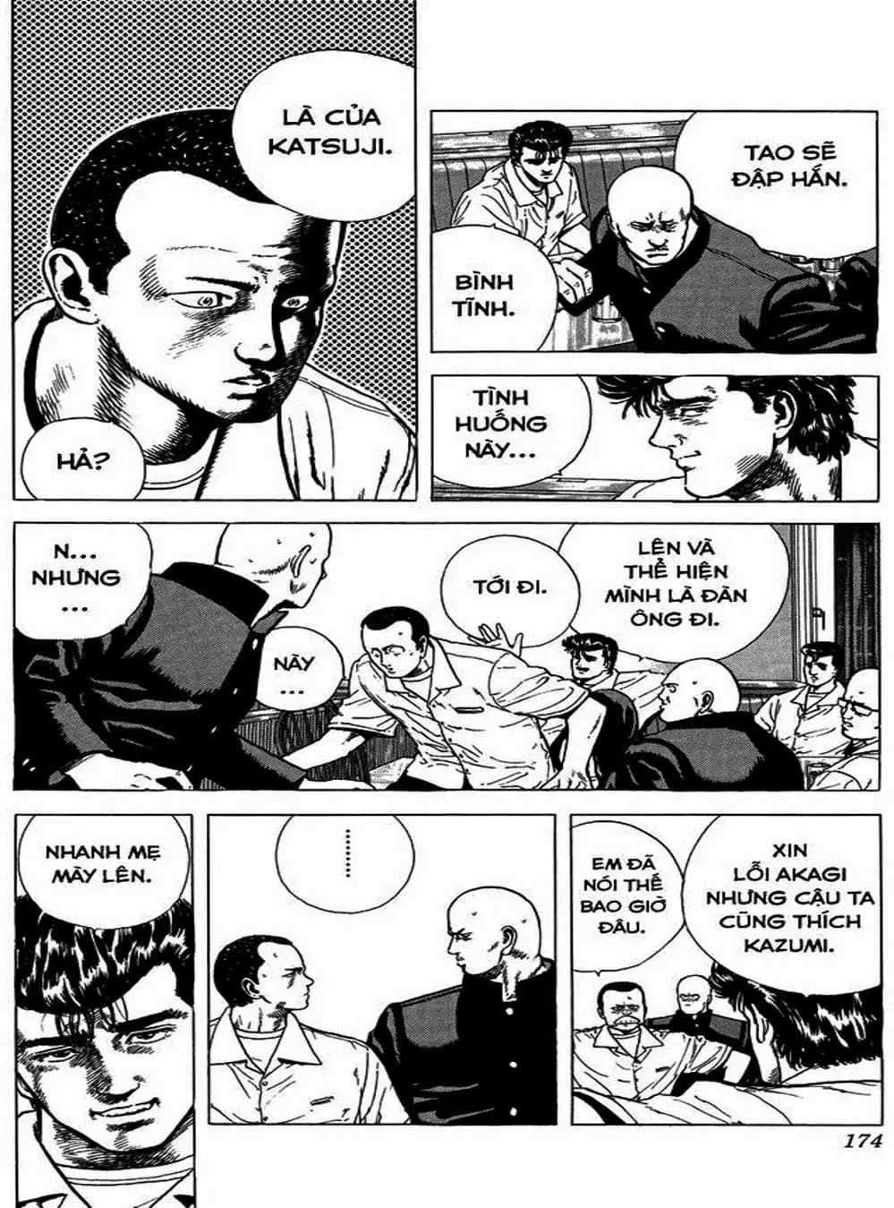 Truyện Tranh Gã Vô Dụng - Rokudenashi Blues trang 7