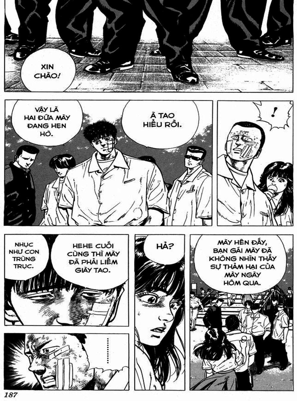 Truyện Tranh Gã Vô Dụng - Rokudenashi Blues trang 7