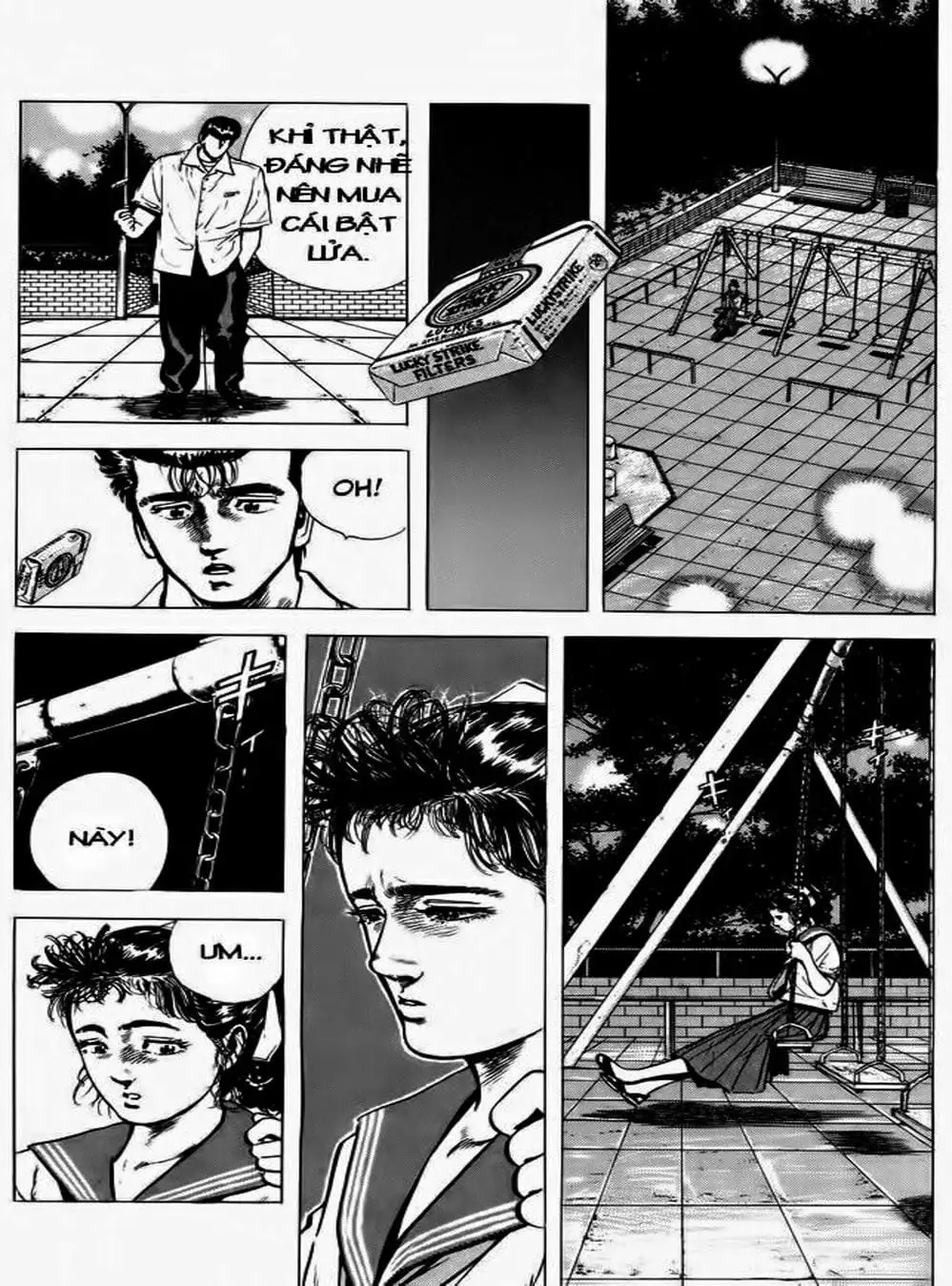 Truyện Tranh Gã Vô Dụng - Rokudenashi Blues trang 7