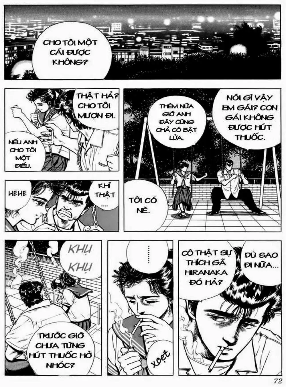 Truyện Tranh Gã Vô Dụng - Rokudenashi Blues trang 7