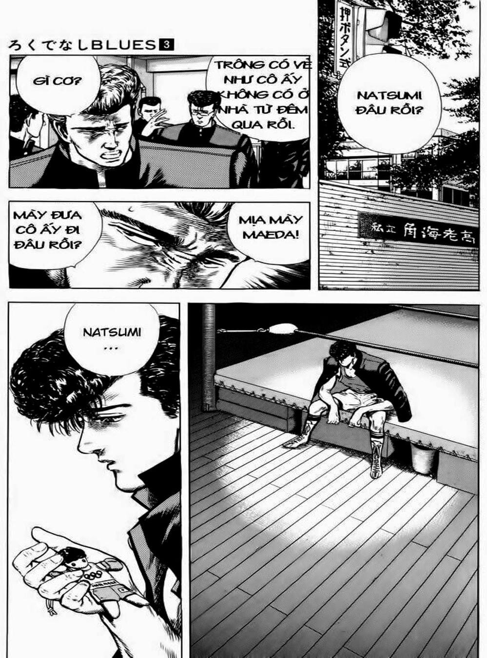 Truyện Tranh Gã Vô Dụng - Rokudenashi Blues trang 7