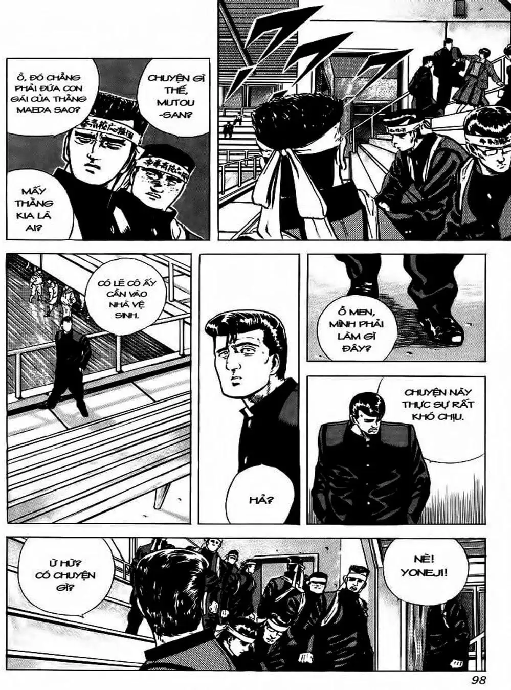 Truyện Tranh Gã Vô Dụng - Rokudenashi Blues trang 7