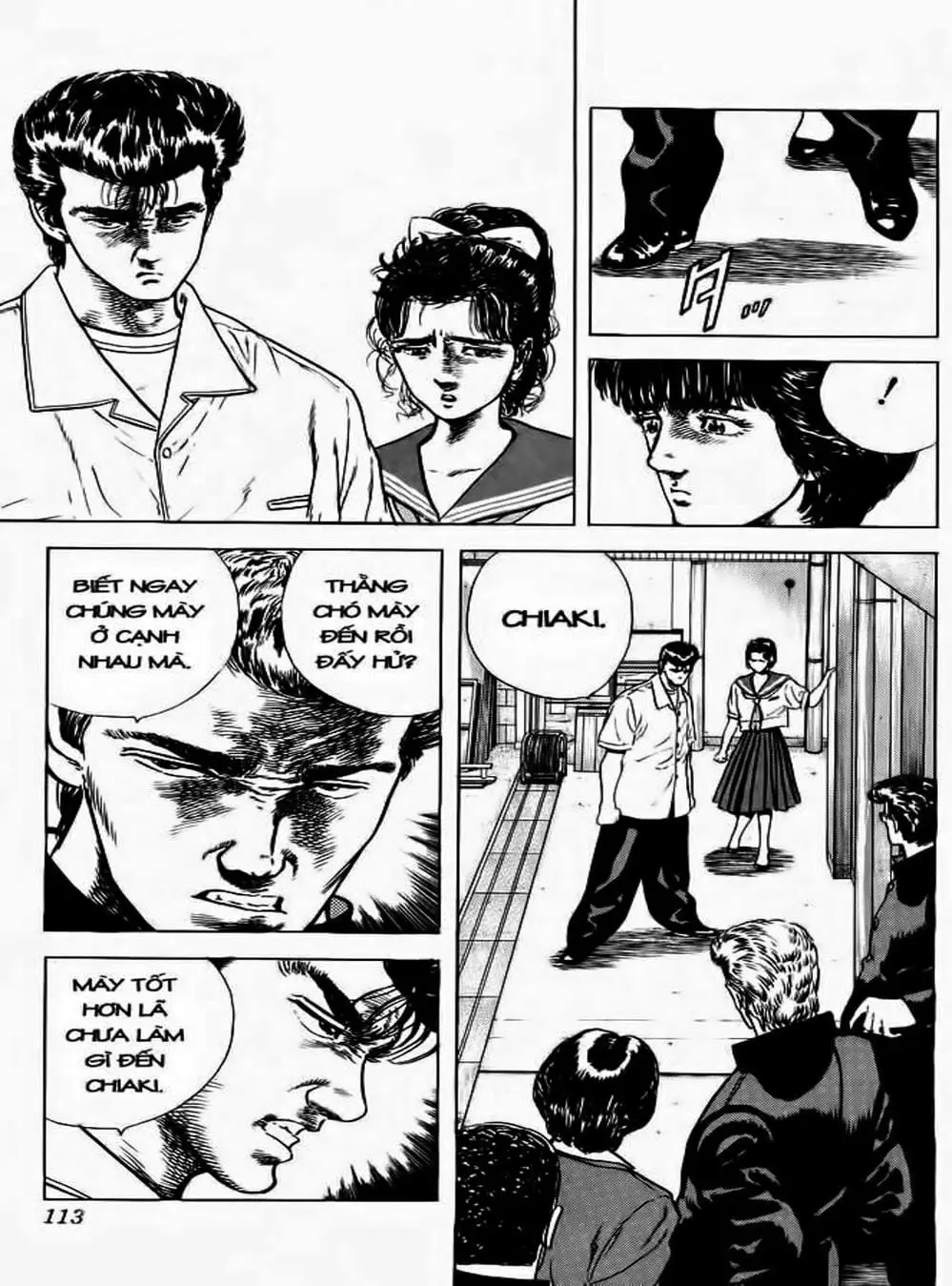 Truyện Tranh Gã Vô Dụng - Rokudenashi Blues trang 7