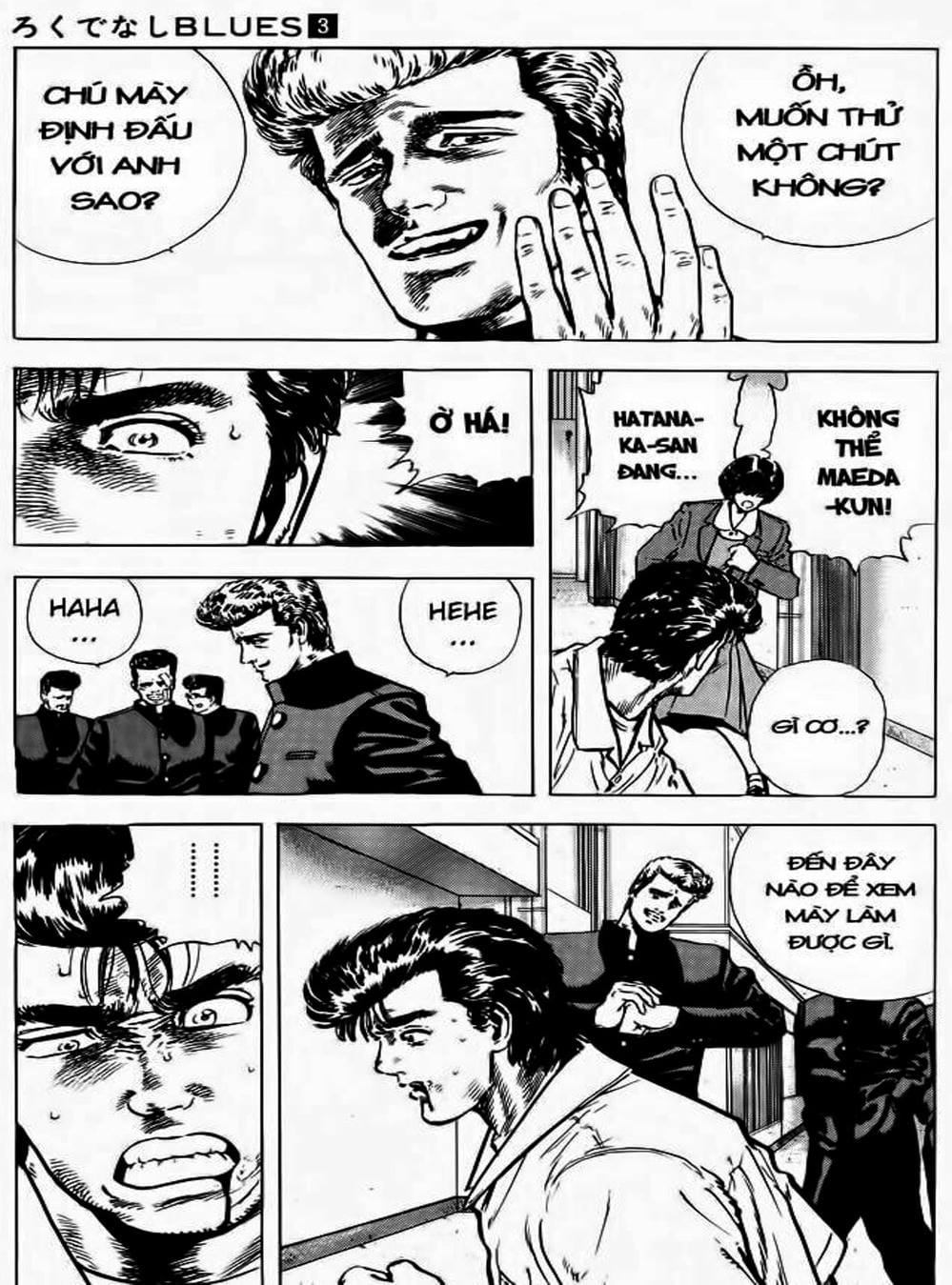 Truyện Tranh Gã Vô Dụng - Rokudenashi Blues trang 7
