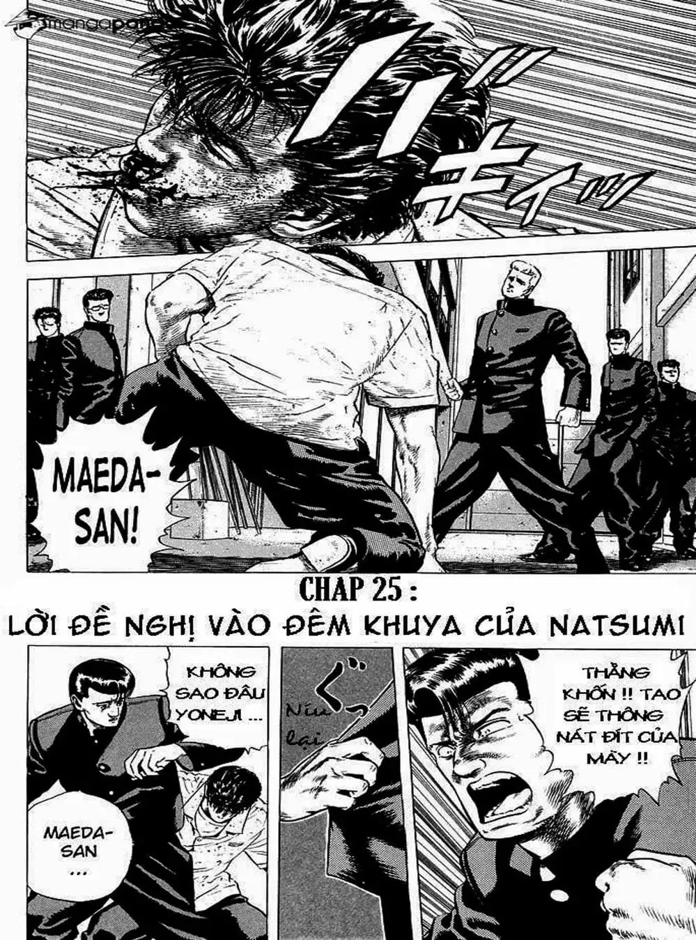 Truyện Tranh Gã Vô Dụng - Rokudenashi Blues trang 7