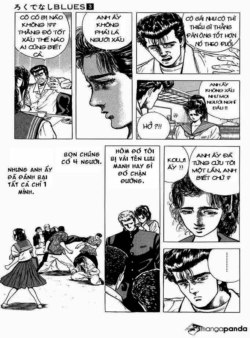 Truyện Tranh Gã Vô Dụng - Rokudenashi Blues trang 7