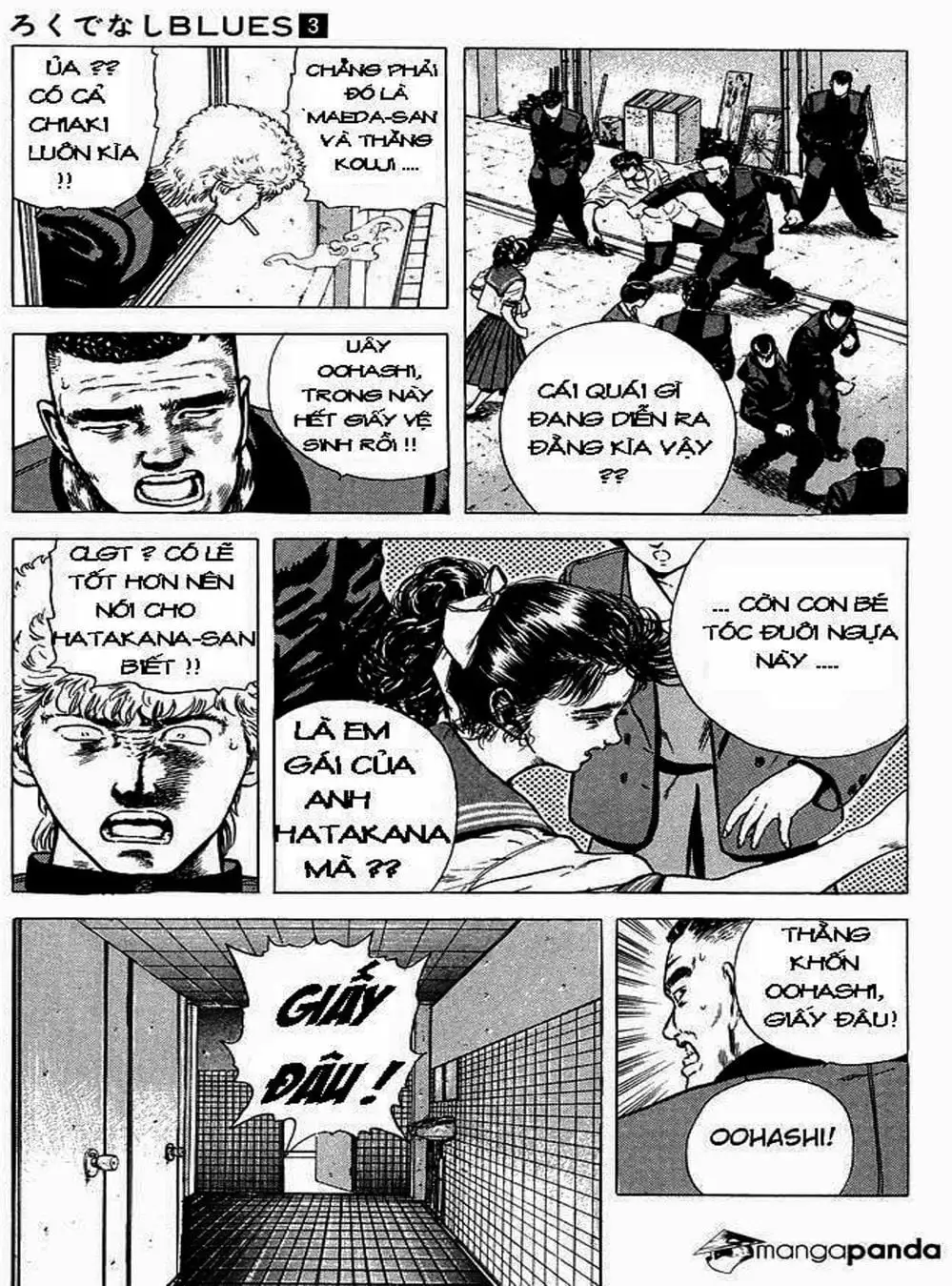 Truyện Tranh Gã Vô Dụng - Rokudenashi Blues trang 7