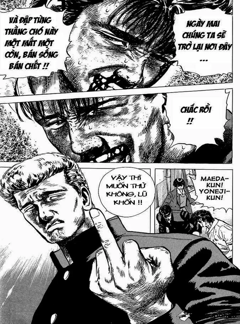 Truyện Tranh Gã Vô Dụng - Rokudenashi Blues trang 7