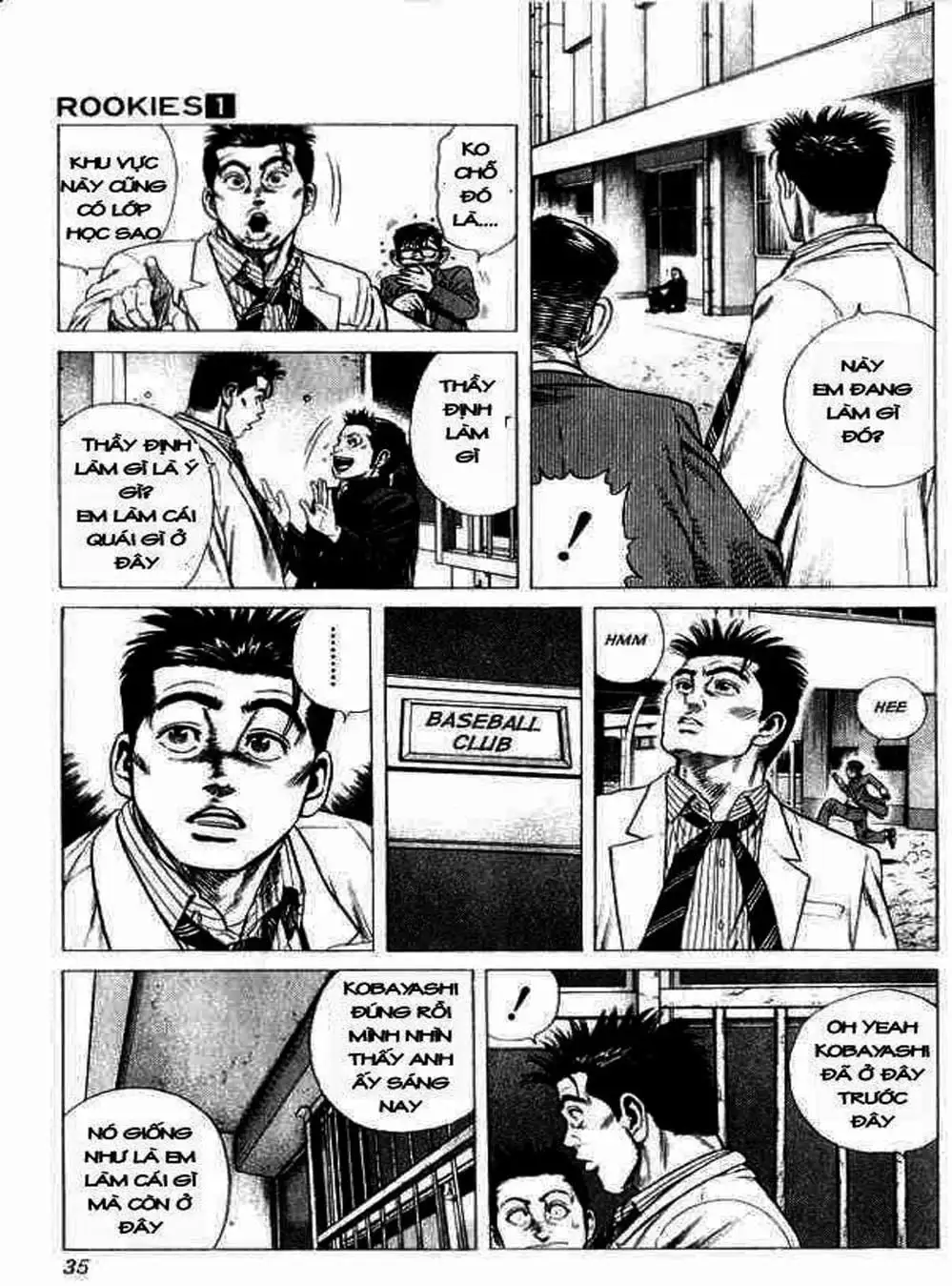 Truyện Tranh Những Chàng Tân Binh - Rookies trang 5