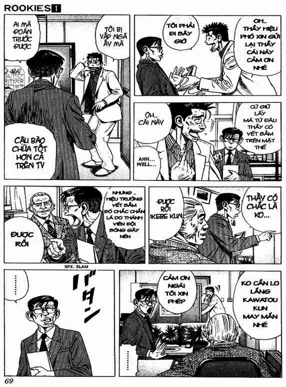 Truyện Tranh Những Chàng Tân Binh - Rookies trang 5
