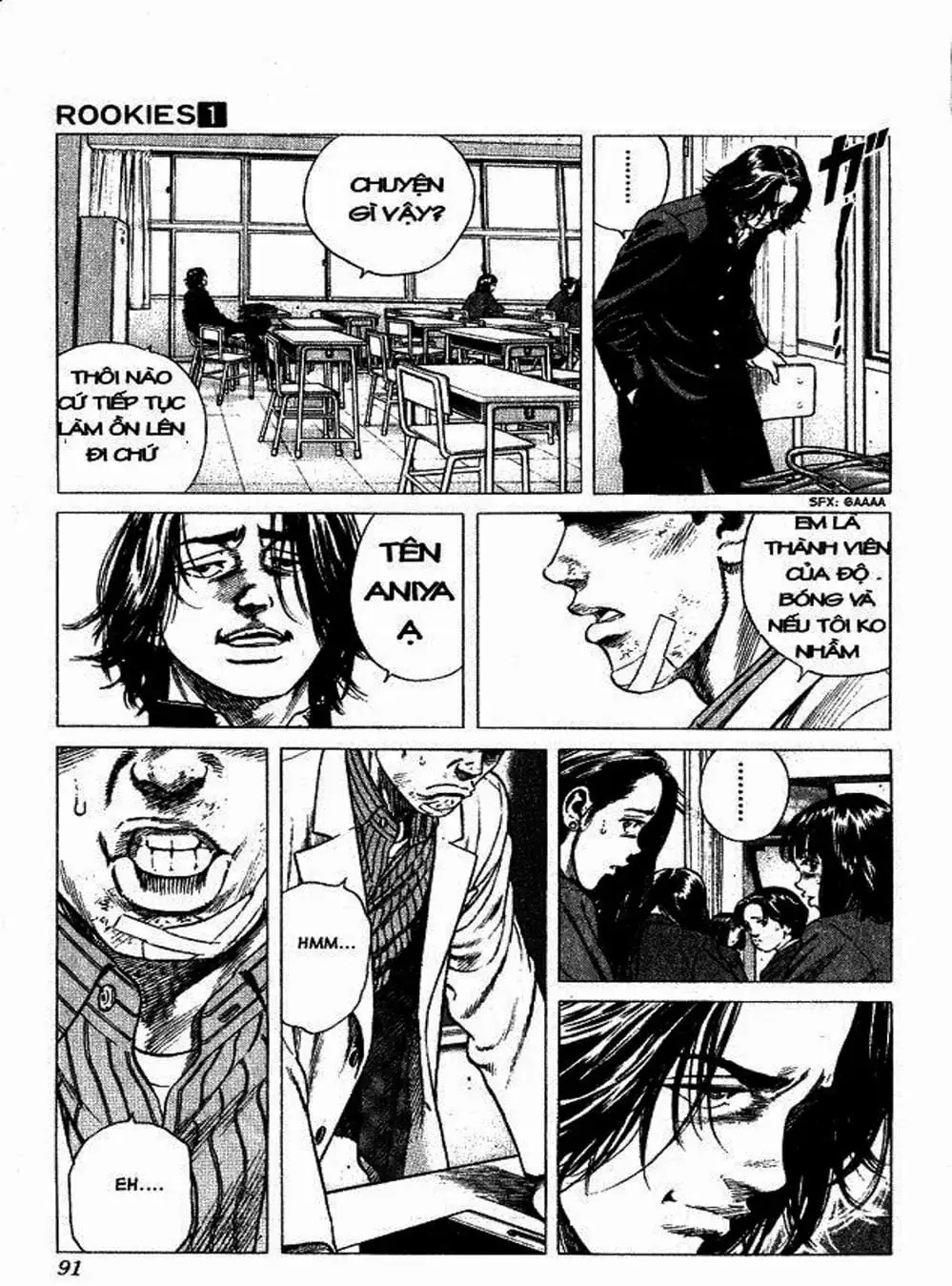 Truyện Tranh Những Chàng Tân Binh - Rookies trang 5