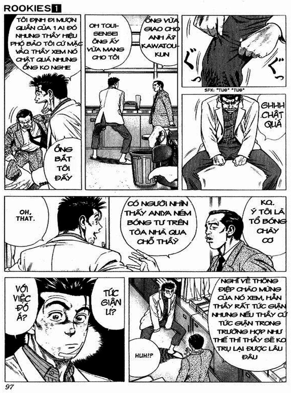 Truyện Tranh Những Chàng Tân Binh - Rookies trang 5