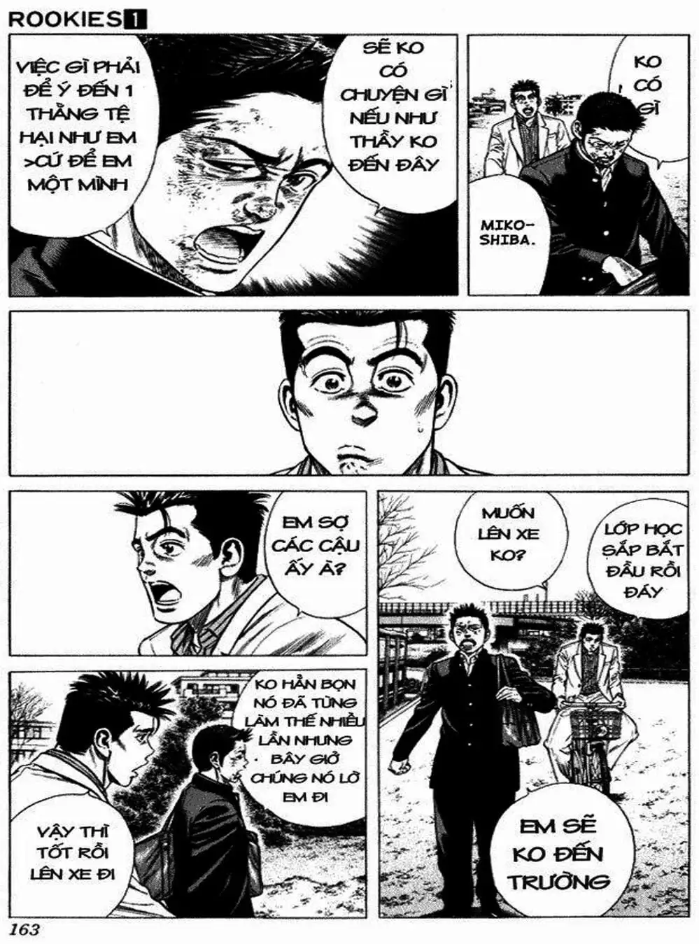 Truyện Tranh Những Chàng Tân Binh - Rookies trang 5