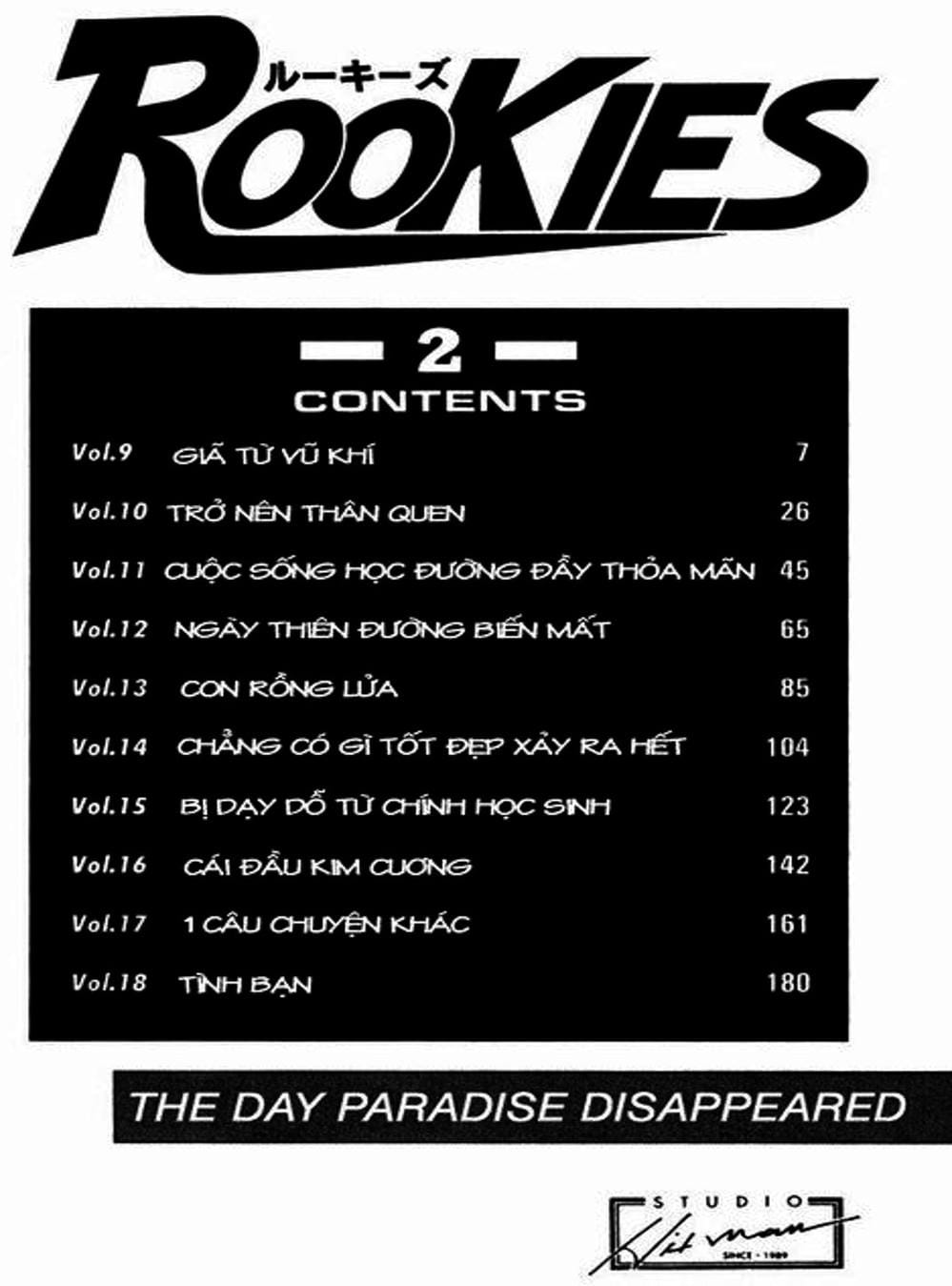 Truyện Tranh Những Chàng Tân Binh - Rookies trang 5