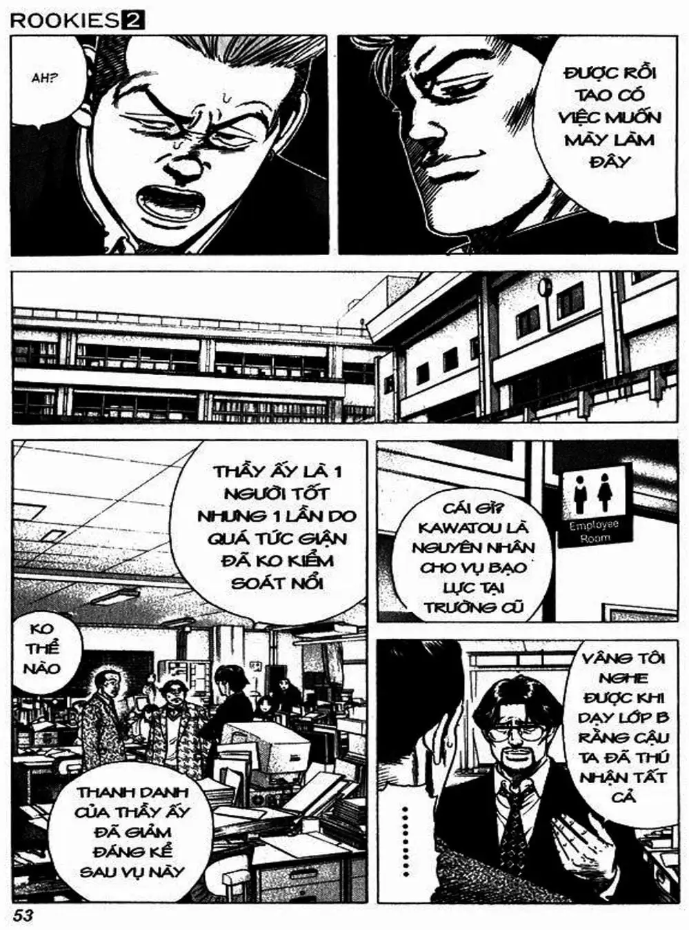 Truyện Tranh Những Chàng Tân Binh - Rookies trang 5