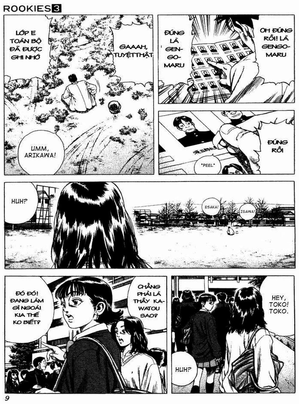 Truyện Tranh Những Chàng Tân Binh - Rookies trang 5