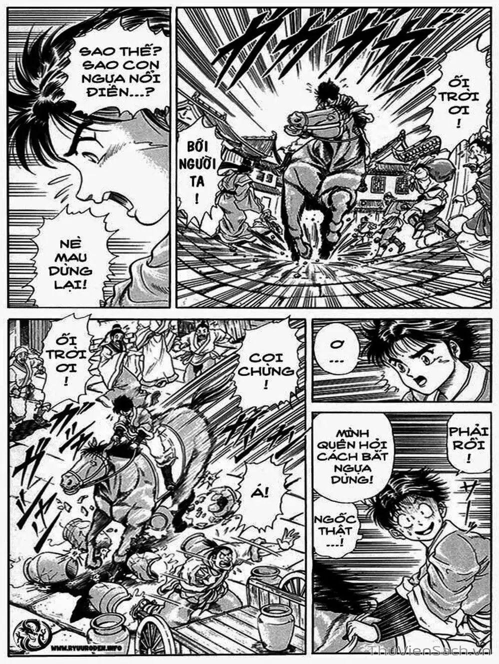 Truyện Tranh Chú Bé Rồng - Ryuuroden trang 5