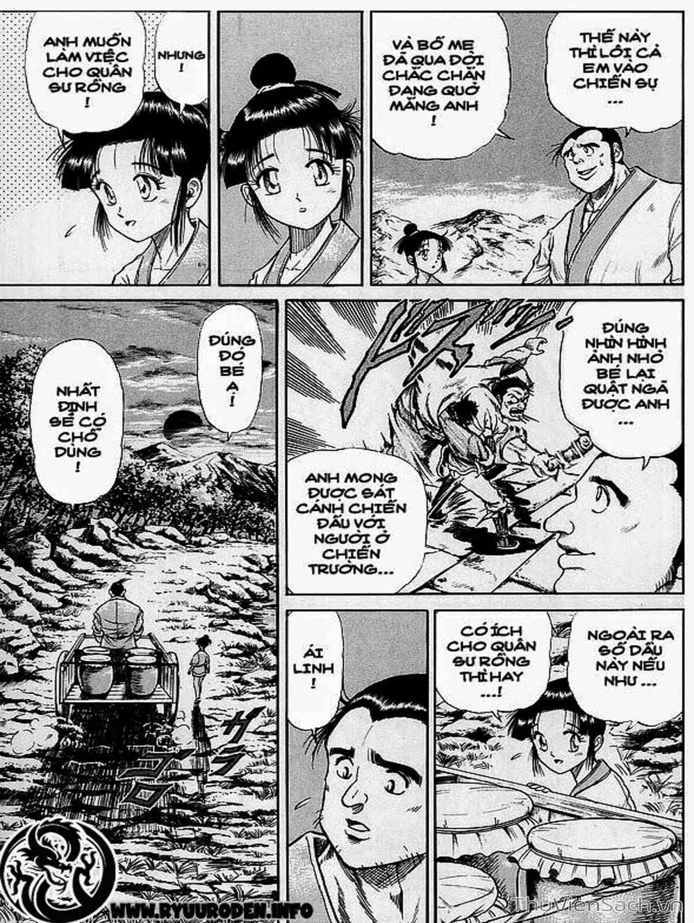 Truyện Tranh Chú Bé Rồng - Ryuuroden trang 5