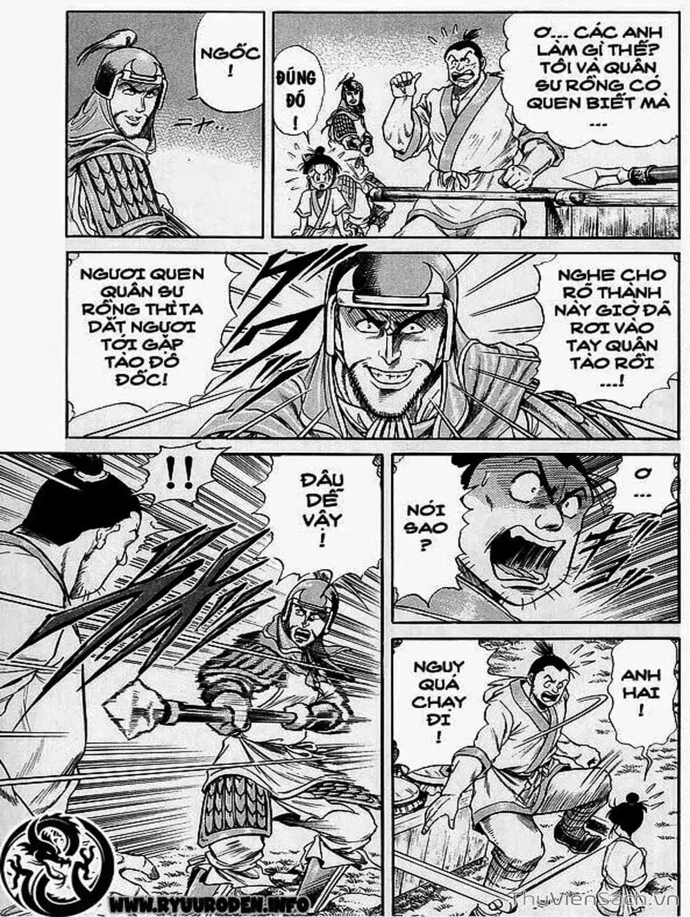 Truyện Tranh Chú Bé Rồng - Ryuuroden trang 5