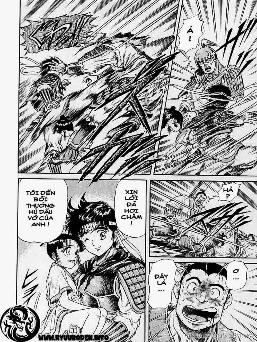 Truyện Tranh Chú Bé Rồng - Ryuuroden trang 5
