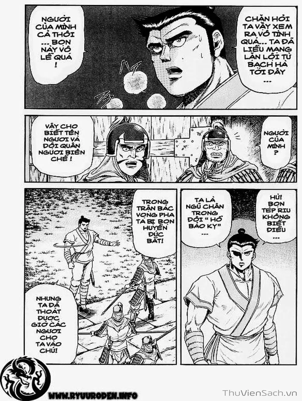 Truyện Tranh Chú Bé Rồng - Ryuuroden trang 5