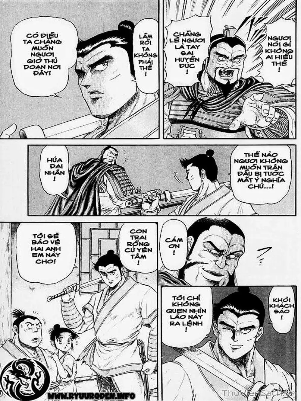 Truyện Tranh Chú Bé Rồng - Ryuuroden trang 5