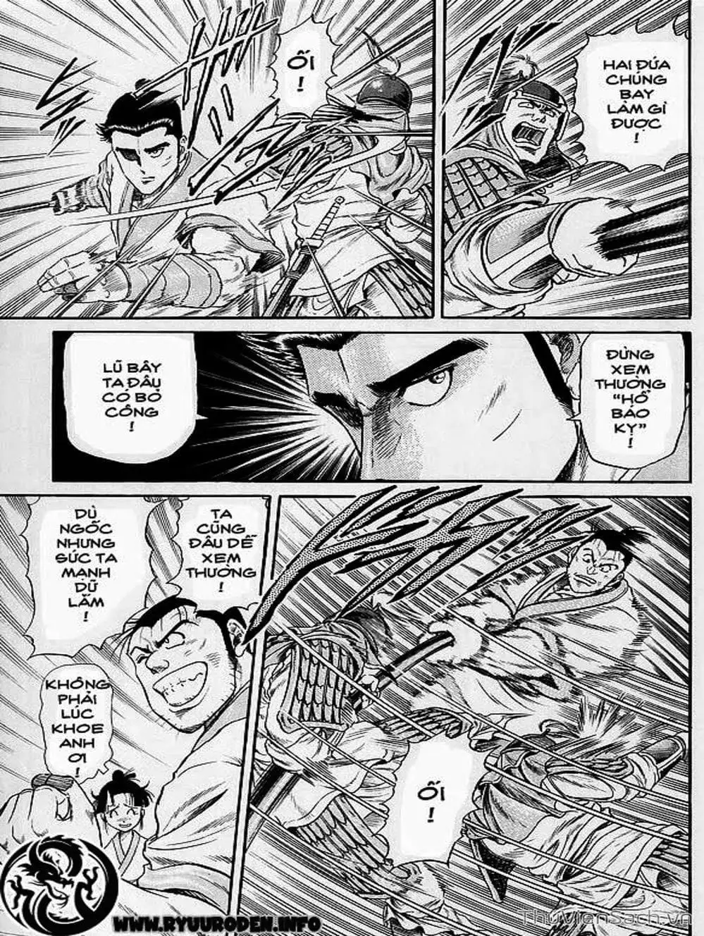 Truyện Tranh Chú Bé Rồng - Ryuuroden trang 5