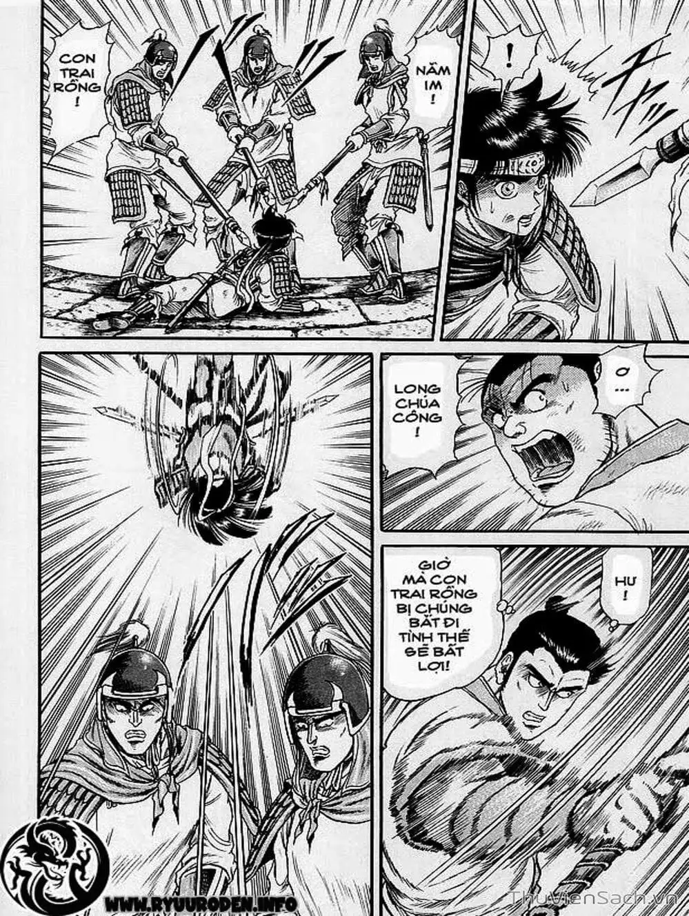 Truyện Tranh Chú Bé Rồng - Ryuuroden trang 5