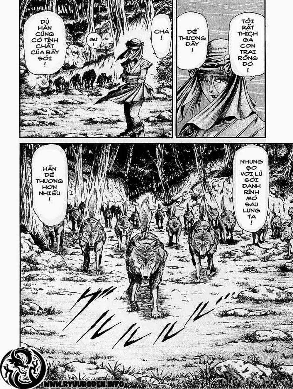 Truyện Tranh Chú Bé Rồng - Ryuuroden trang 5