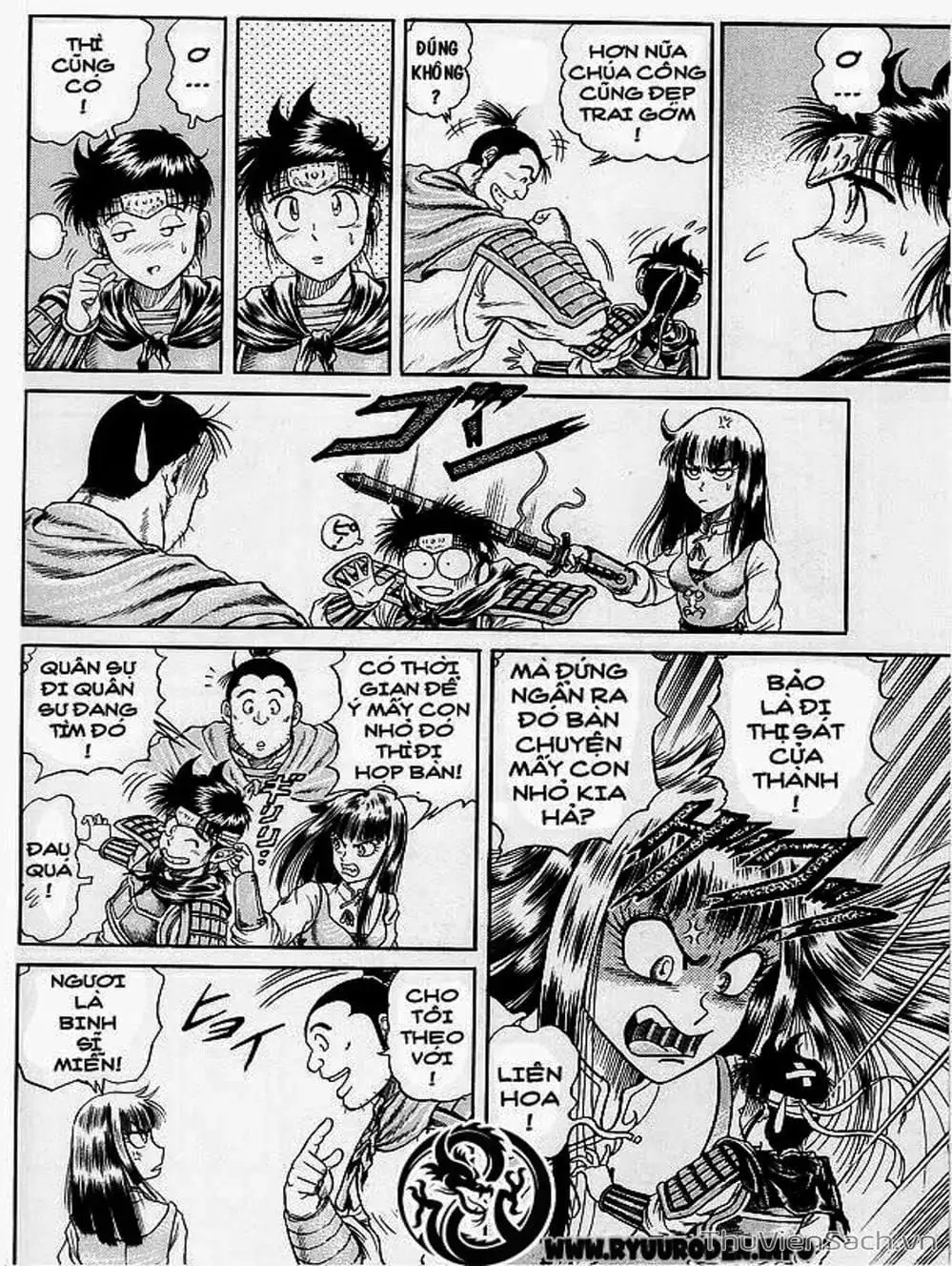 Truyện Tranh Chú Bé Rồng - Ryuuroden trang 5