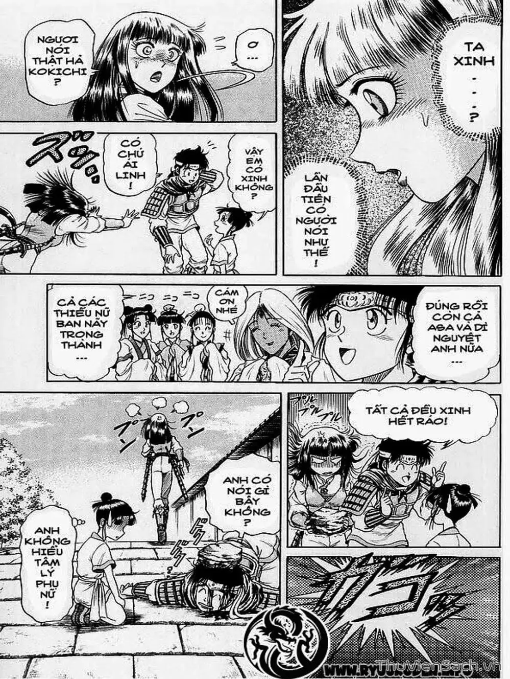 Truyện Tranh Chú Bé Rồng - Ryuuroden trang 5