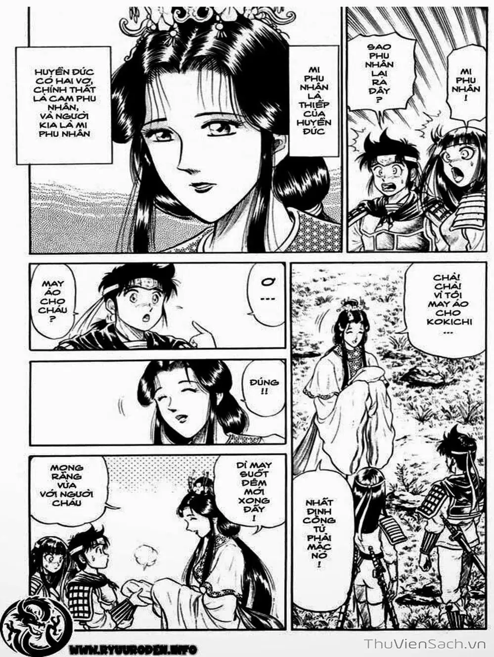 Truyện Tranh Chú Bé Rồng - Ryuuroden trang 5