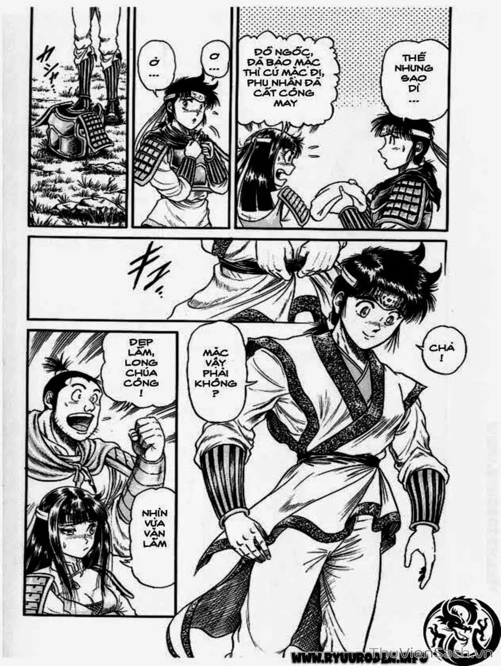 Truyện Tranh Chú Bé Rồng - Ryuuroden trang 5