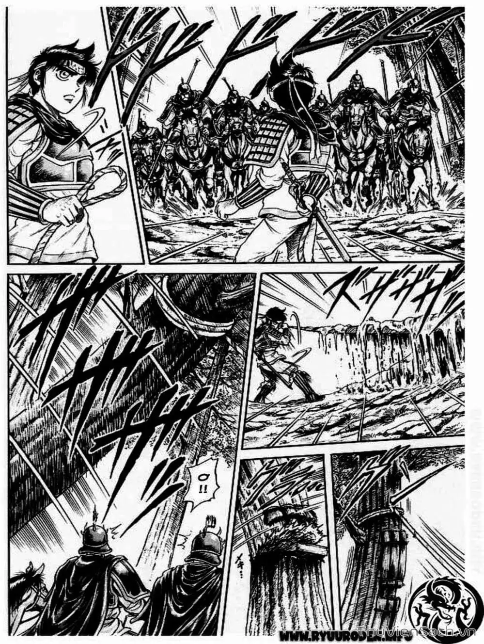 Truyện Tranh Chú Bé Rồng - Ryuuroden trang 5