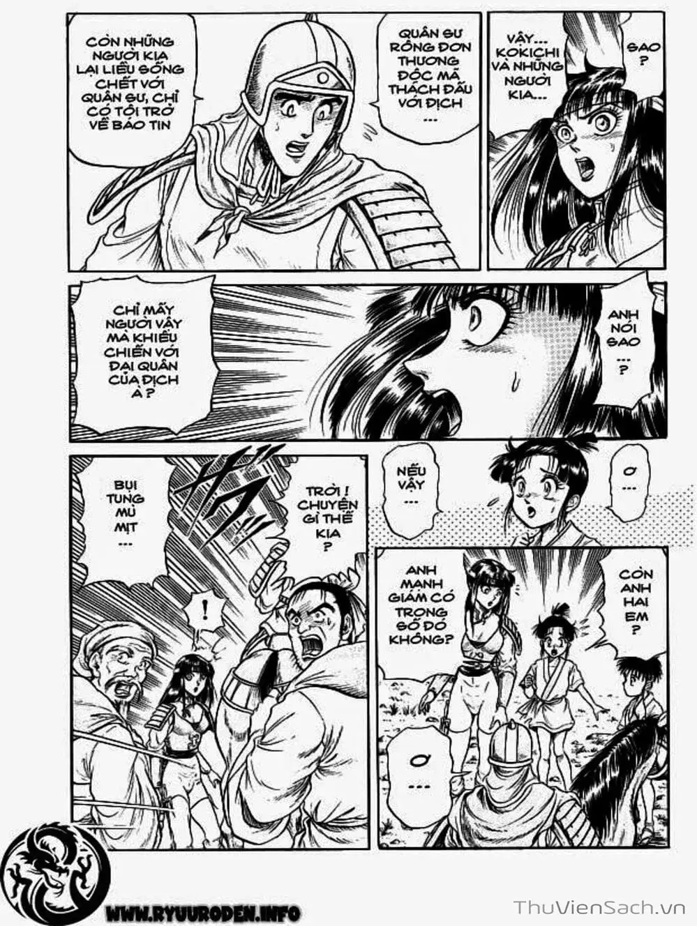 Truyện Tranh Chú Bé Rồng - Ryuuroden trang 5