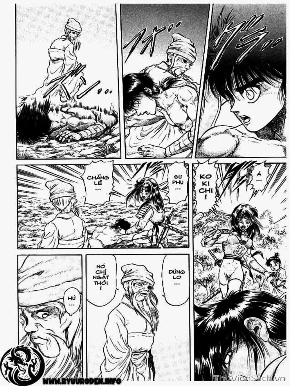Truyện Tranh Chú Bé Rồng - Ryuuroden trang 5