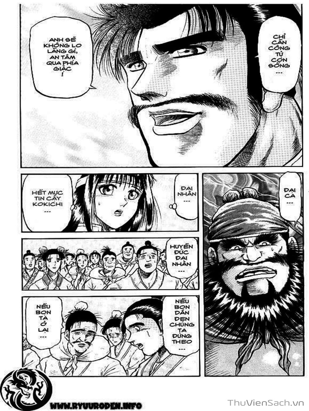 Truyện Tranh Chú Bé Rồng - Ryuuroden trang 5