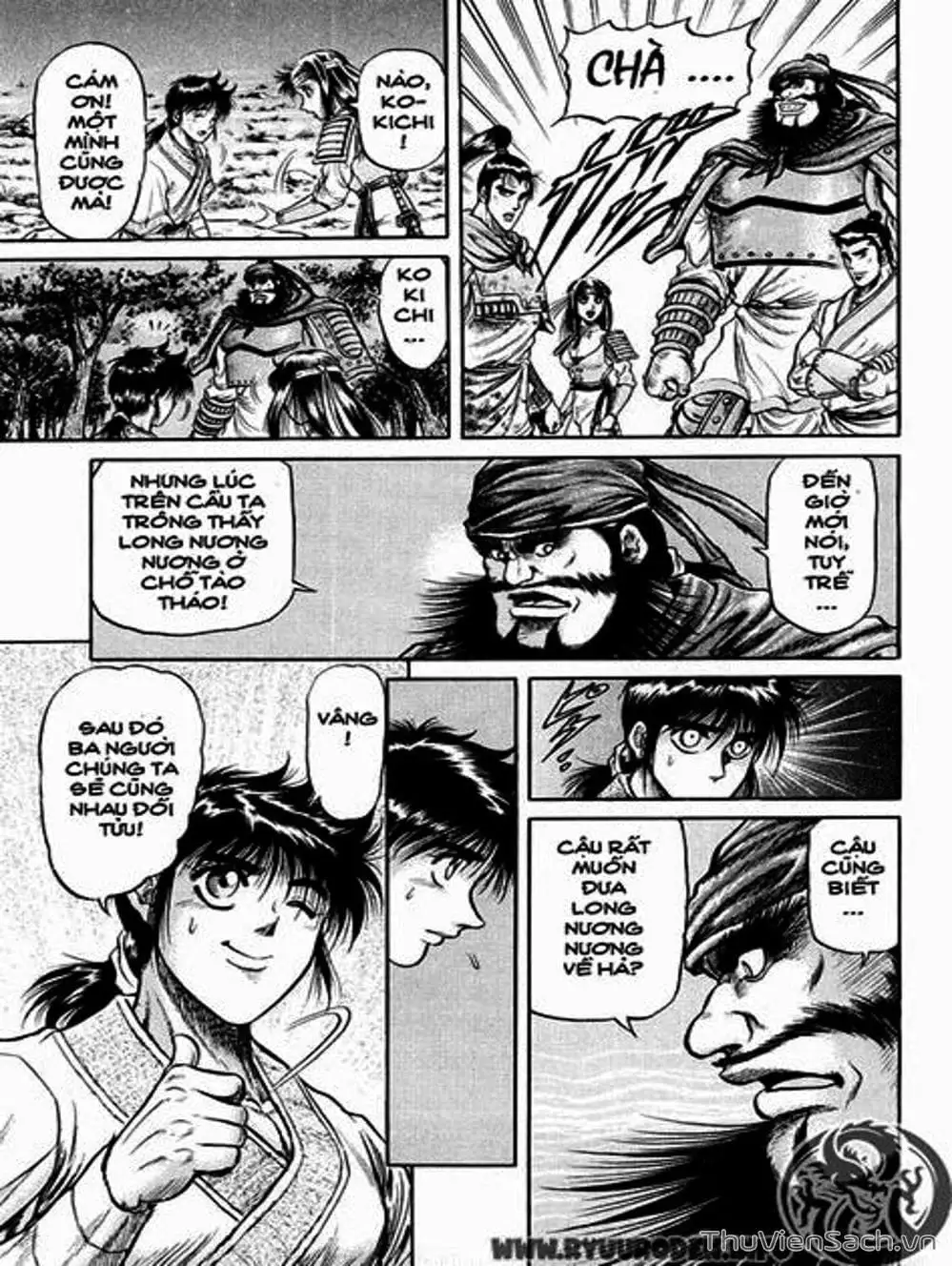 Truyện Tranh Chú Bé Rồng - Ryuuroden trang 5