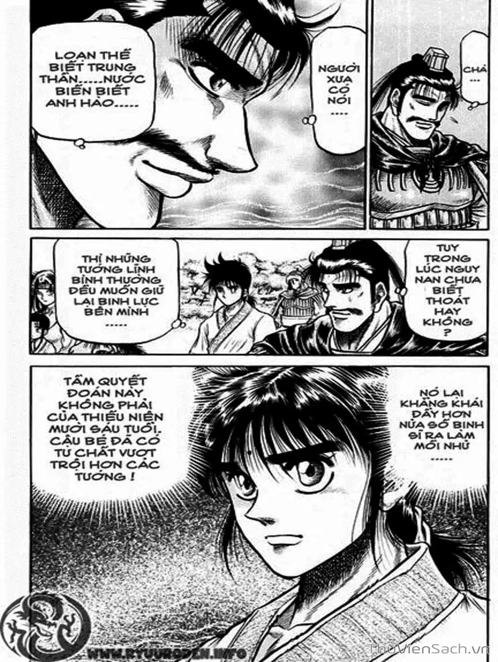 Truyện Tranh Chú Bé Rồng - Ryuuroden trang 5