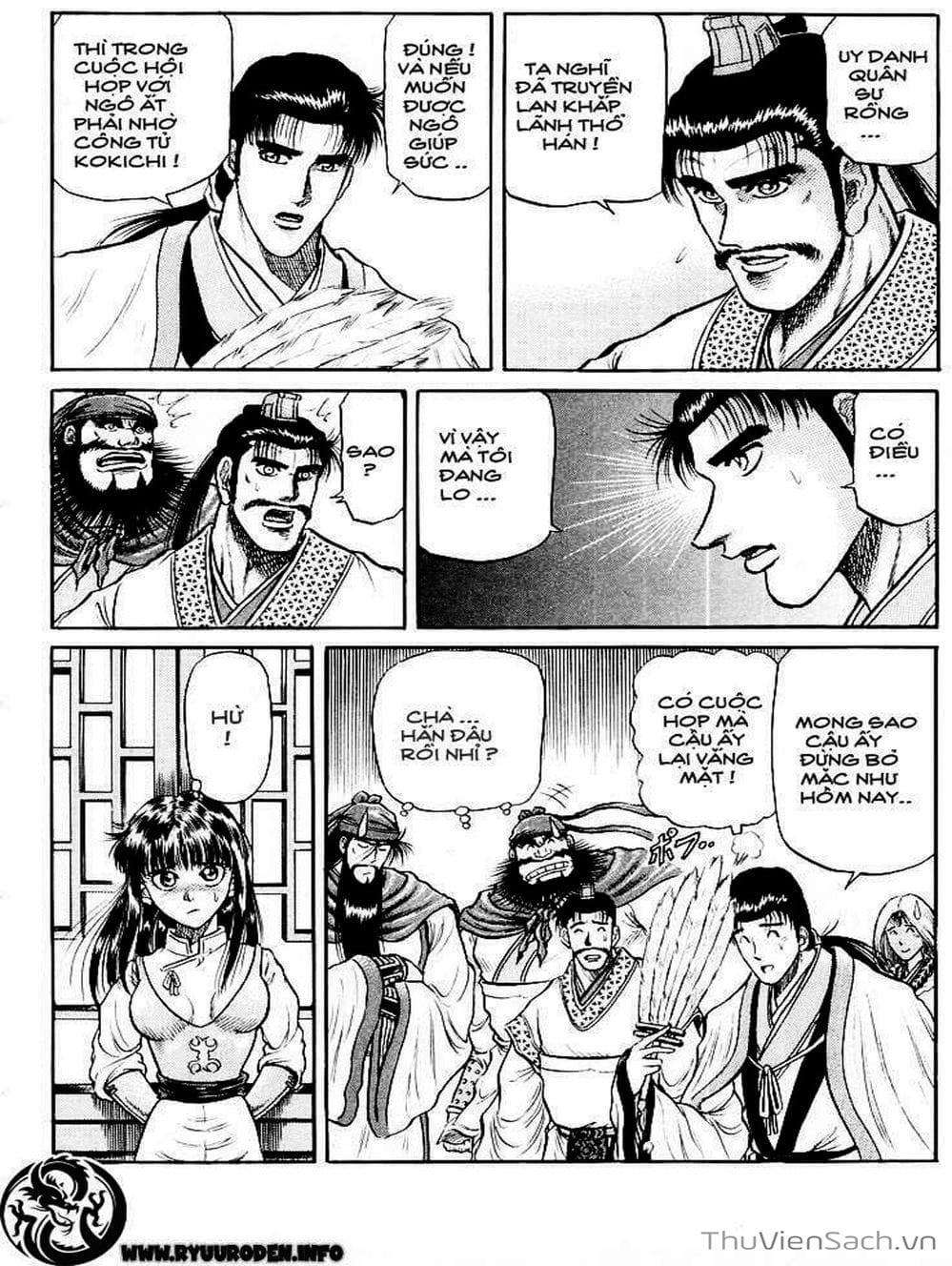 Truyện Tranh Chú Bé Rồng - Ryuuroden trang 5