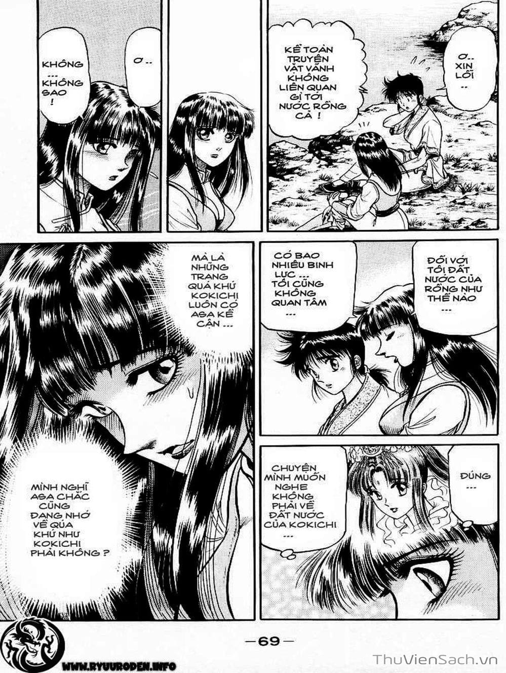 Truyện Tranh Chú Bé Rồng - Ryuuroden trang 5