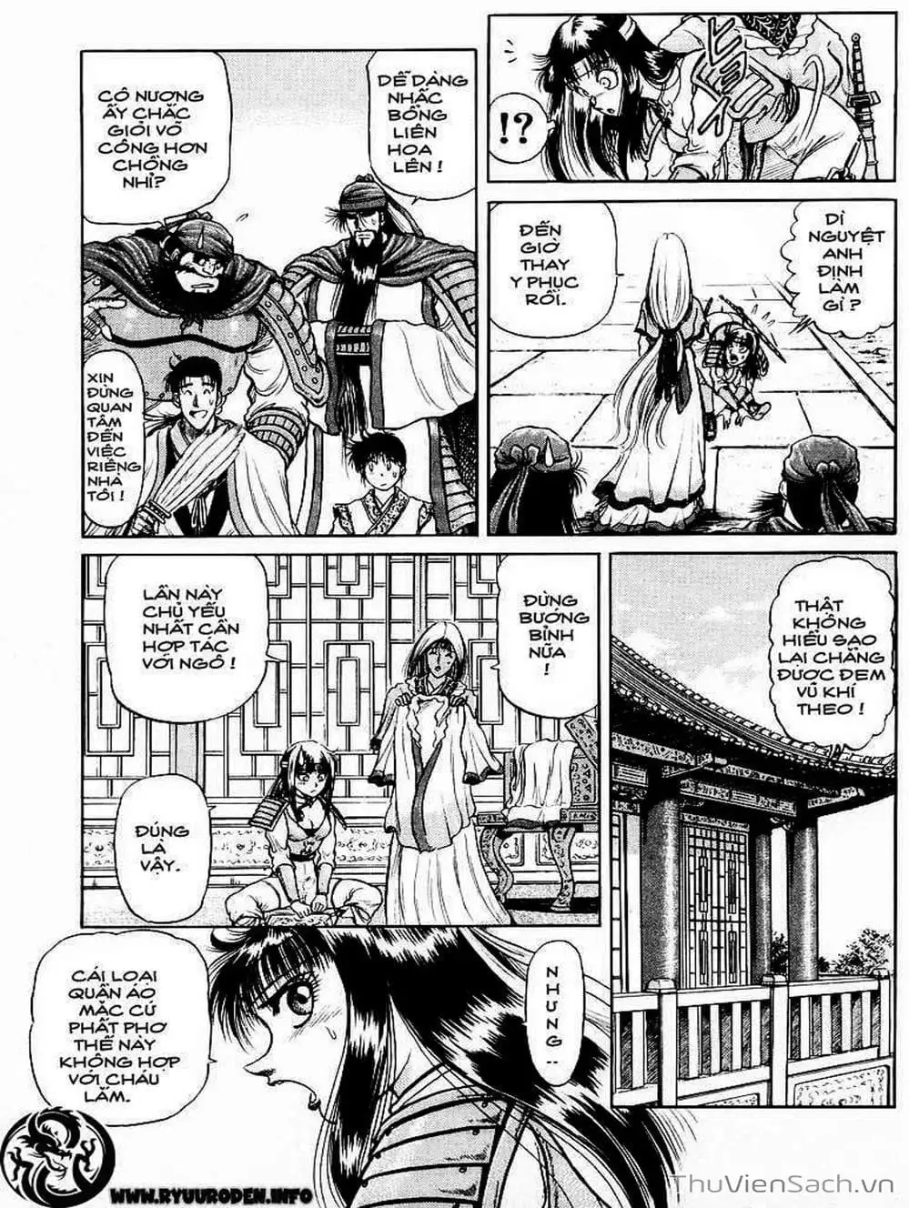 Truyện Tranh Chú Bé Rồng - Ryuuroden trang 5