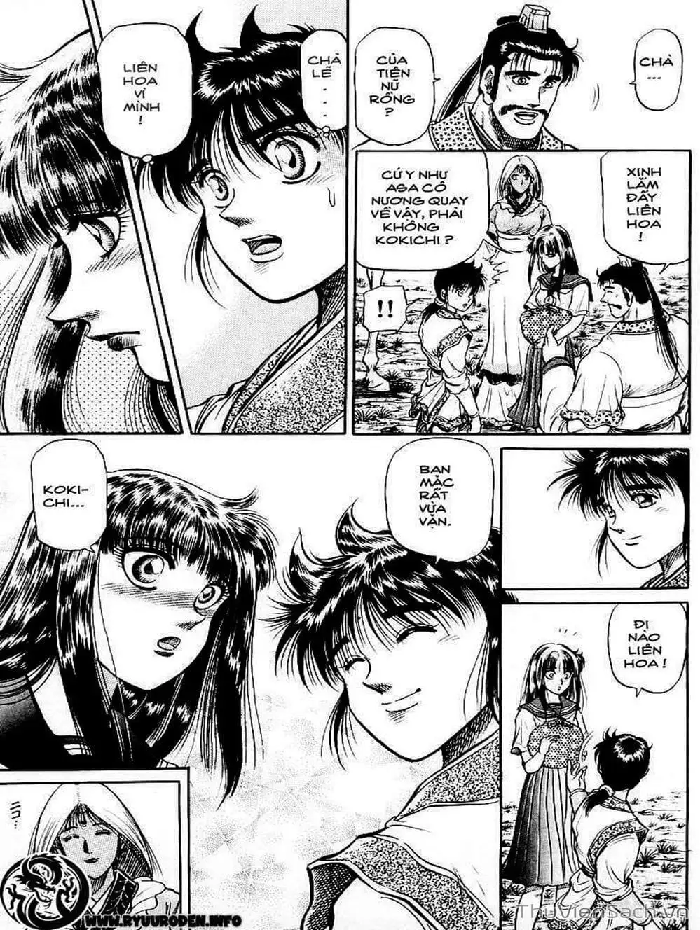 Truyện Tranh Chú Bé Rồng - Ryuuroden trang 5