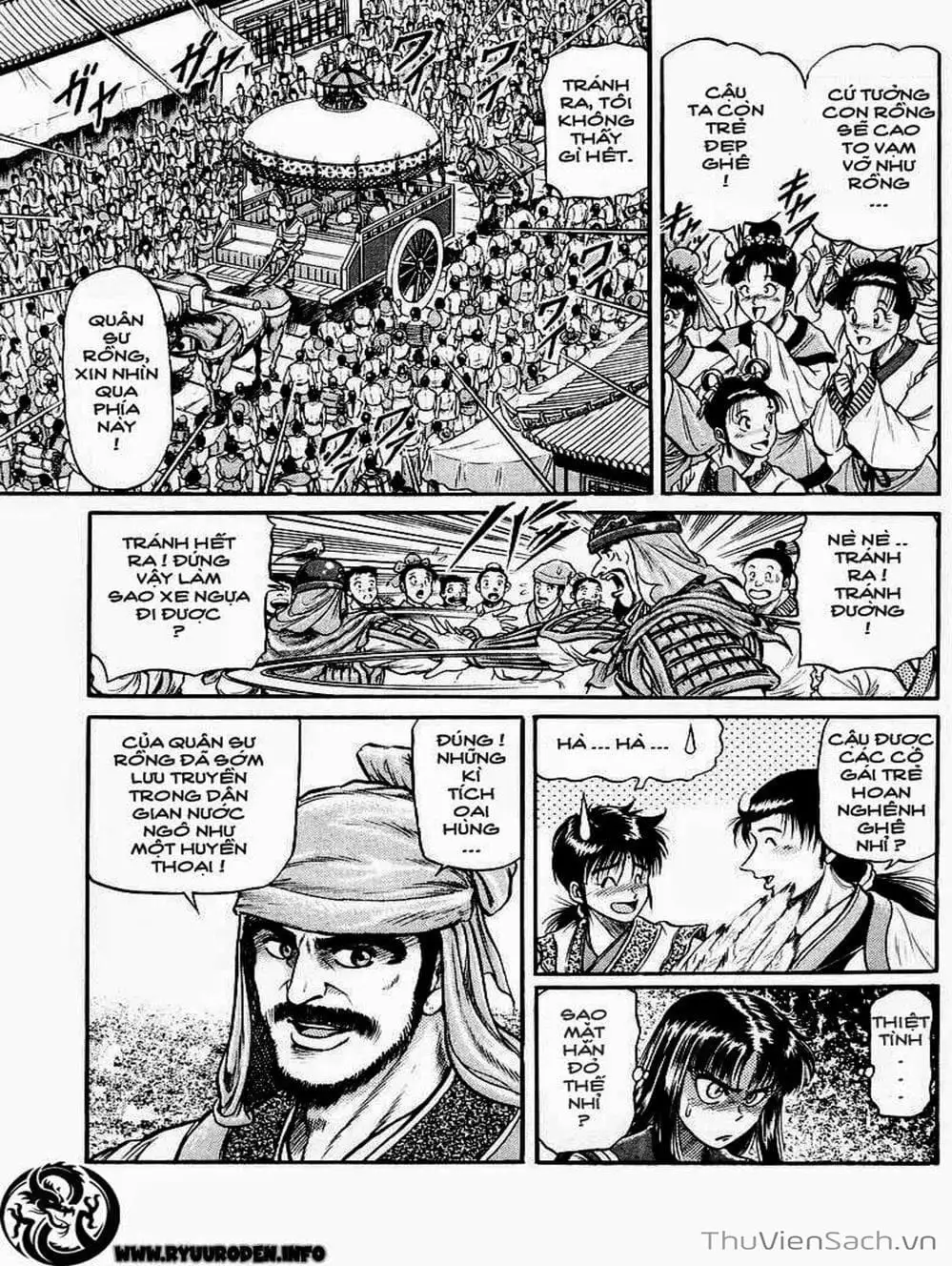 Truyện Tranh Chú Bé Rồng - Ryuuroden trang 5