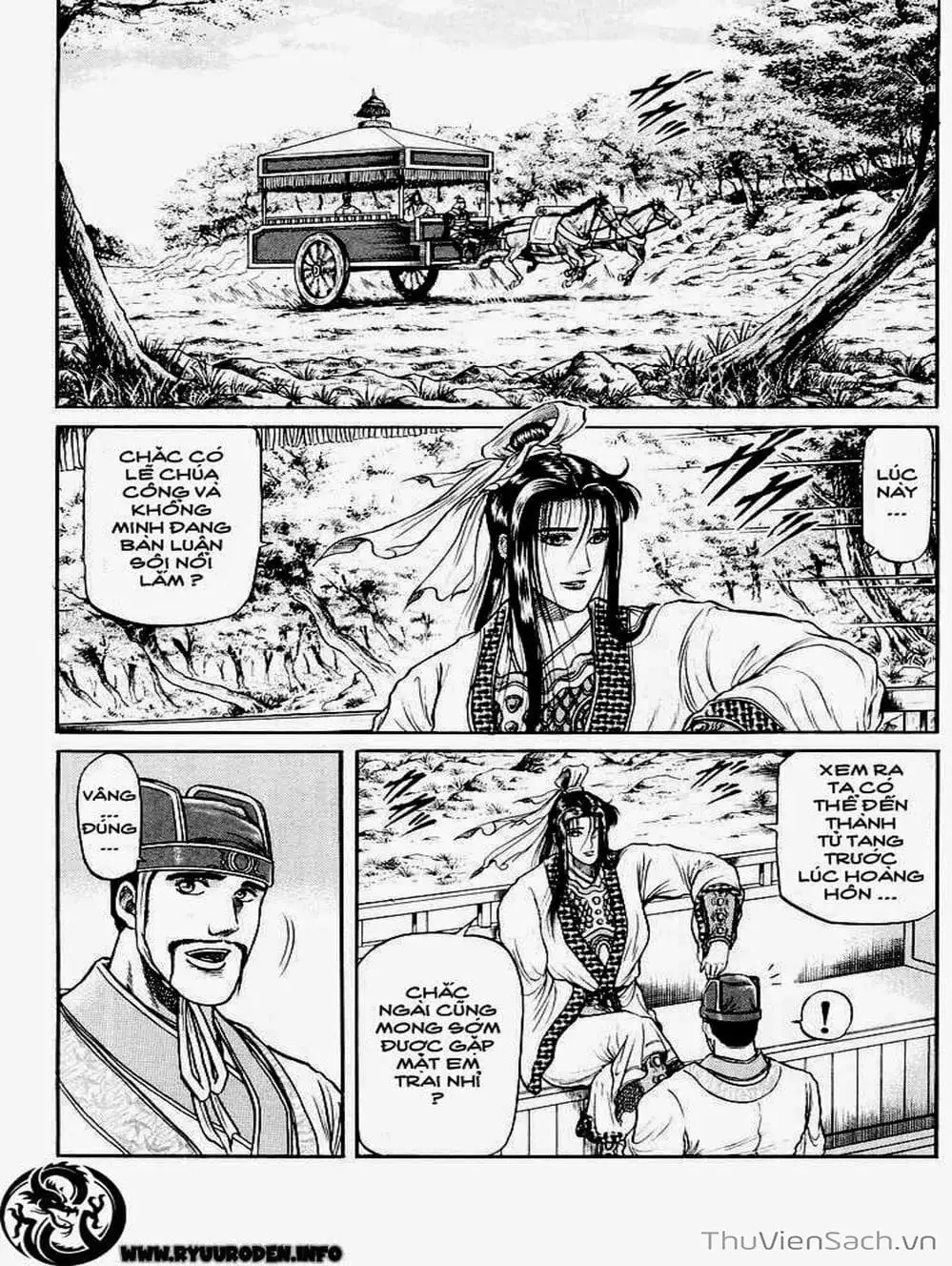 Truyện Tranh Chú Bé Rồng - Ryuuroden trang 5