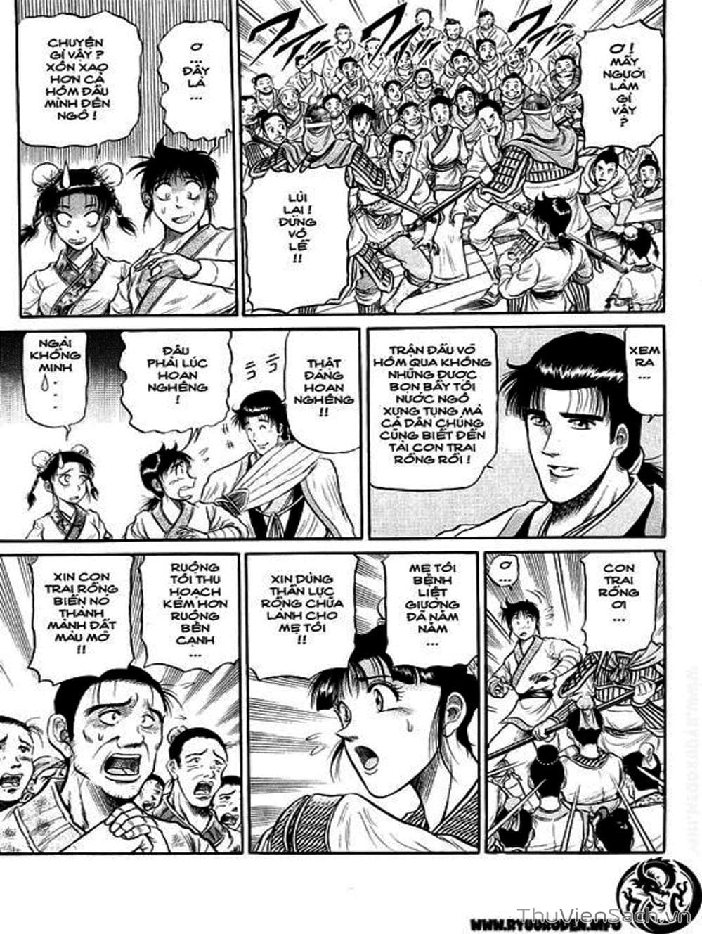 Truyện Tranh Chú Bé Rồng - Ryuuroden trang 5