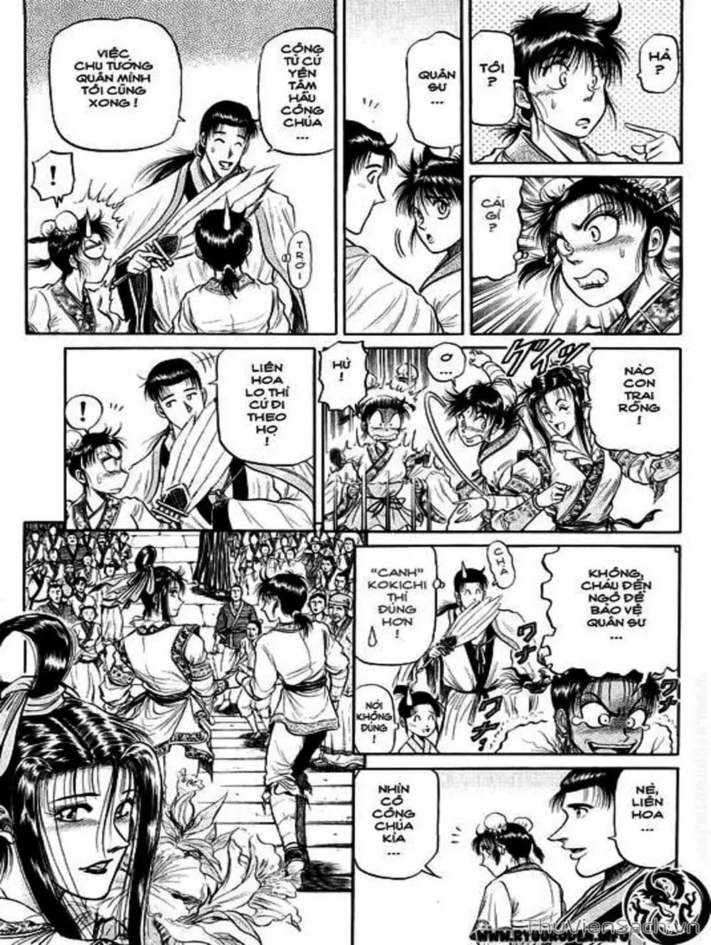 Truyện Tranh Chú Bé Rồng - Ryuuroden trang 5