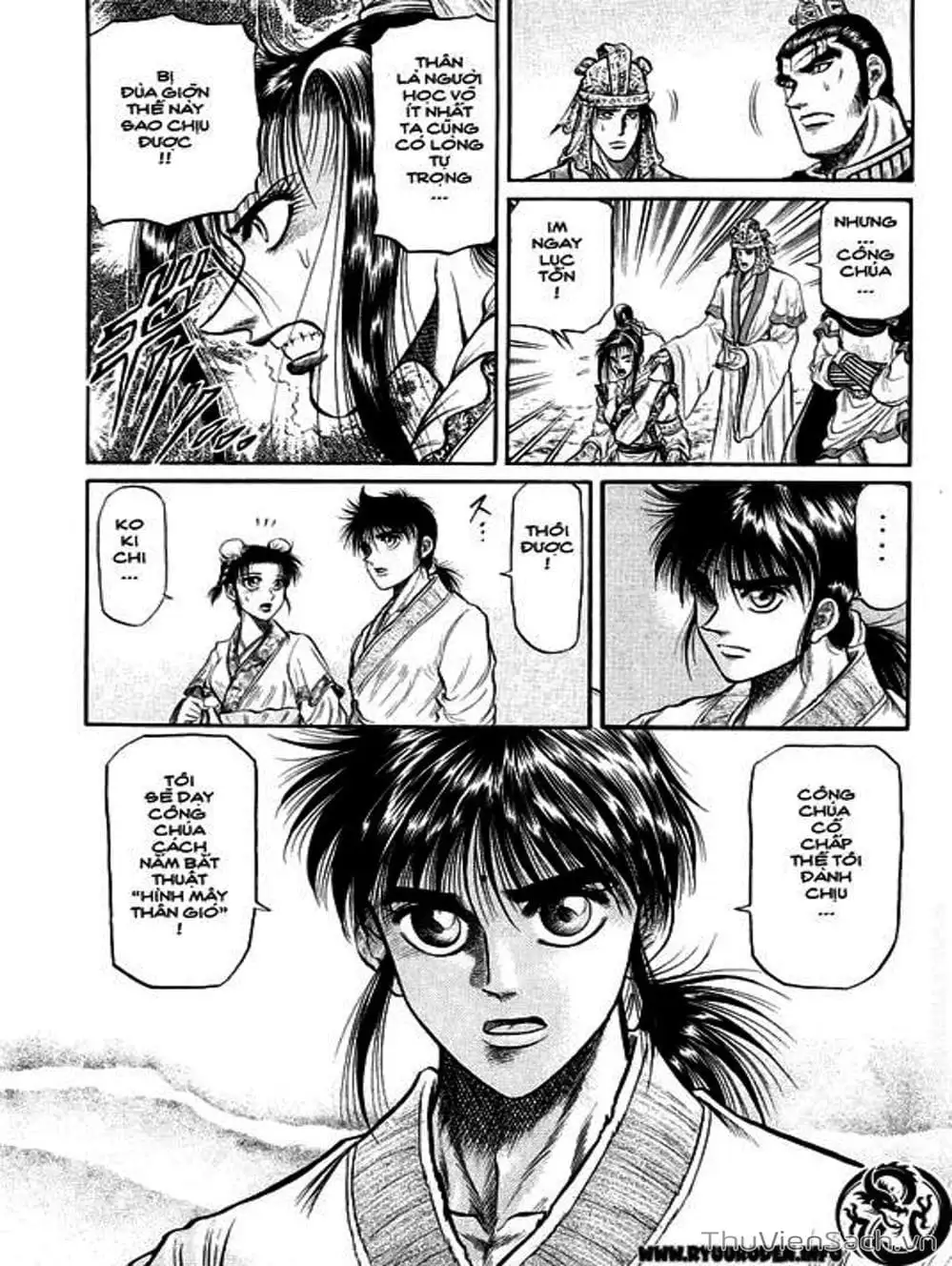 Truyện Tranh Chú Bé Rồng - Ryuuroden trang 5